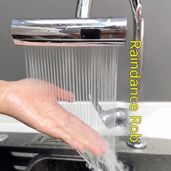 Kitchen Faucet Waterfall Outlet Splash Proof Universal Rotating Bubbler Multifunctional Water Nozzle Extension Kitchen Gadgets - Image 4